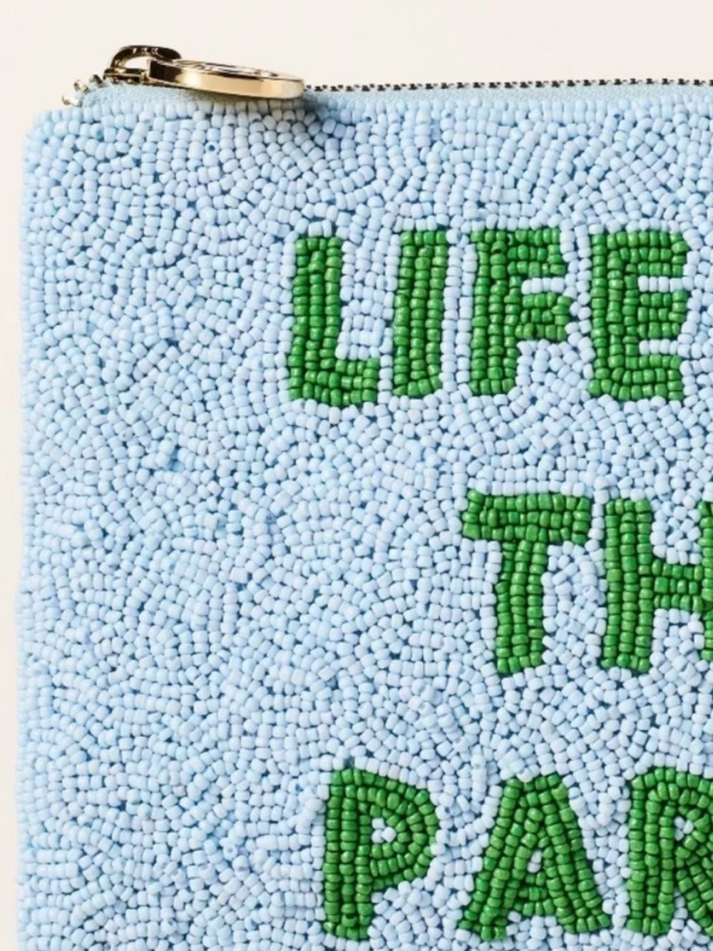 Kate Spade x Target Life of the Party Beaded Clutch NWT 🩵💚